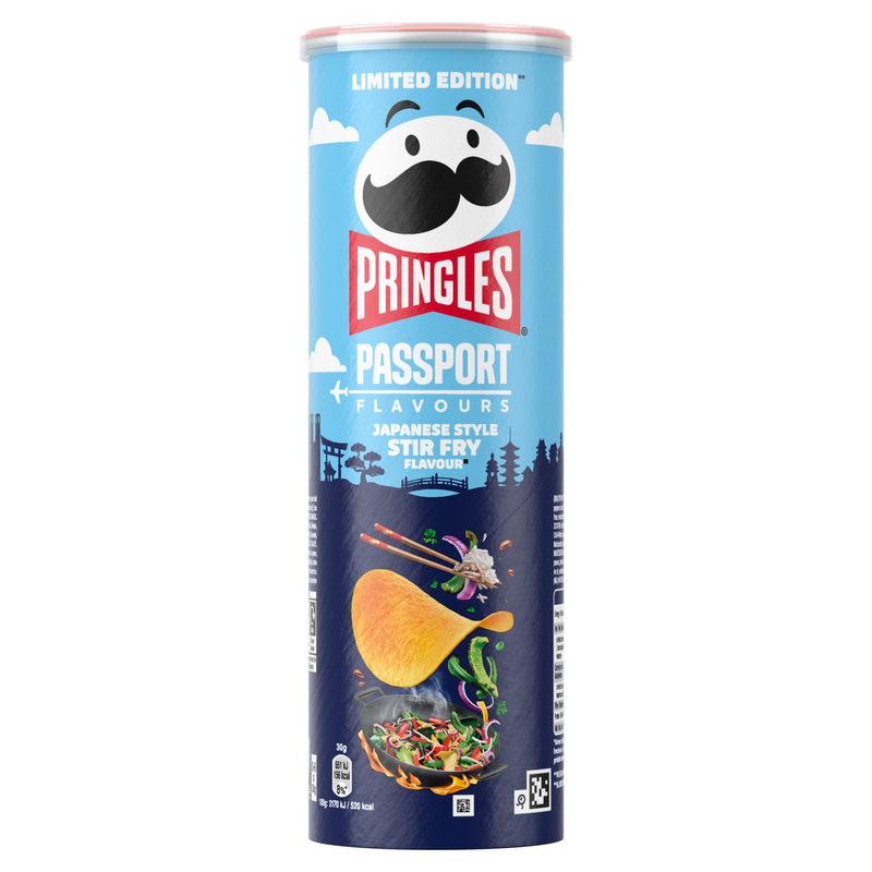 Pringles Japāņu cepta garša kartupeļu čipsi