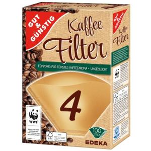 Kafijas filtri 100 gab