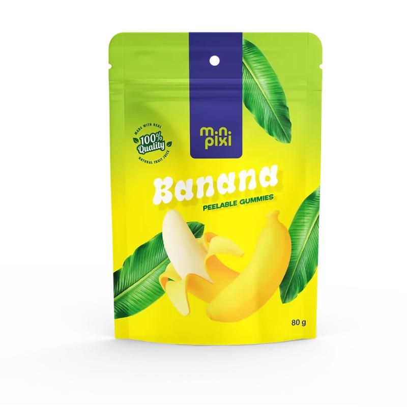 MINI PIXI Peelerz Banana želejas konfektes