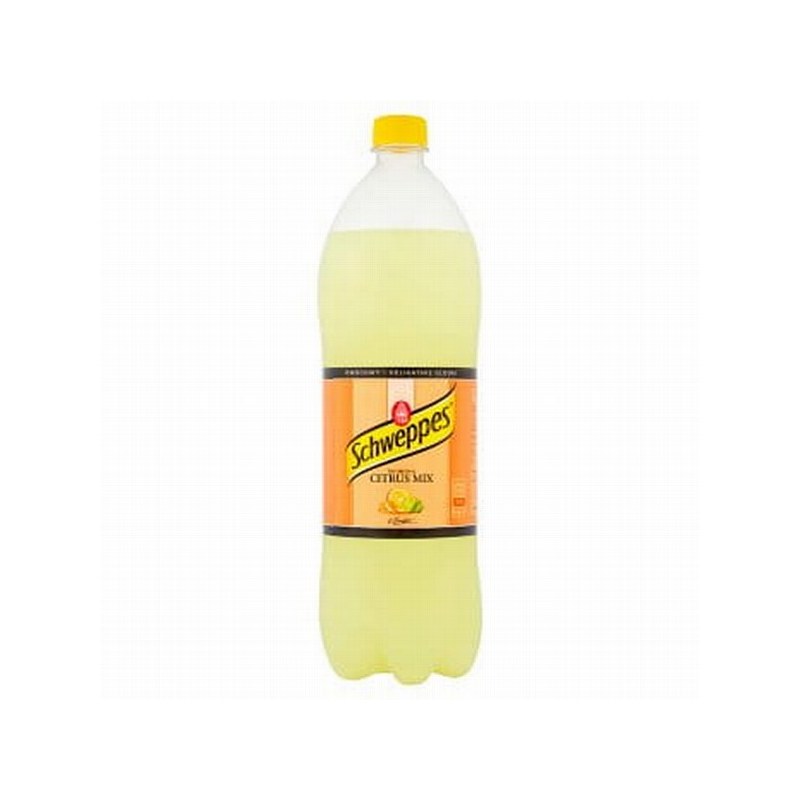 Gāzēts dzēriens ar citrusu augļu miksa garšu