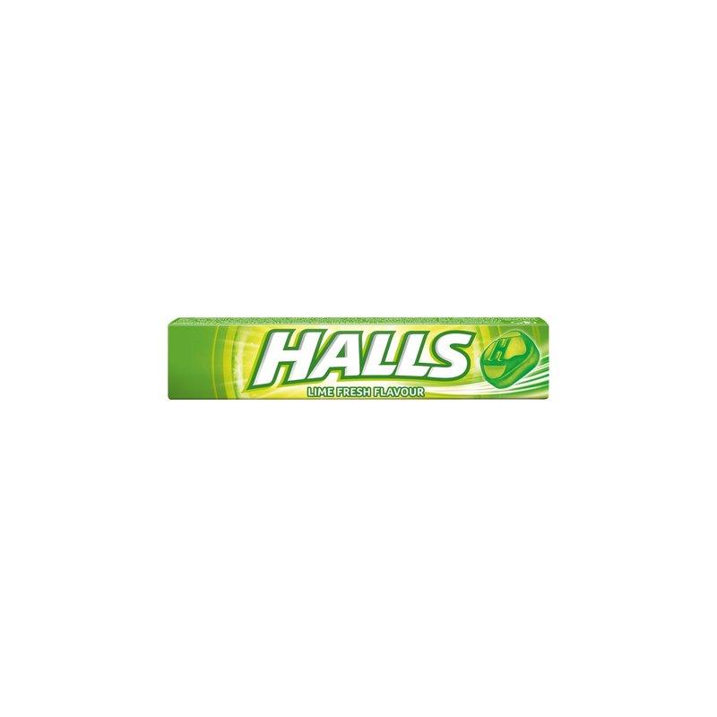 Halls sūkājamās konfektes ar laima garšu