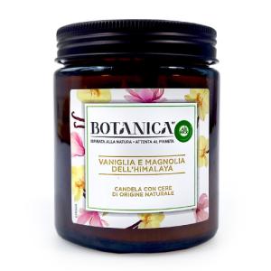Aromatizēta svece ar magnolijas un vaniļas aromātu