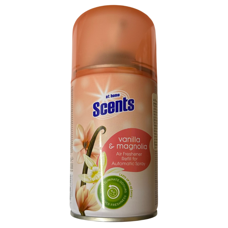 Gaisa atsvaidzinātāja rezerve ar vaniļas un magnoliju aromātu