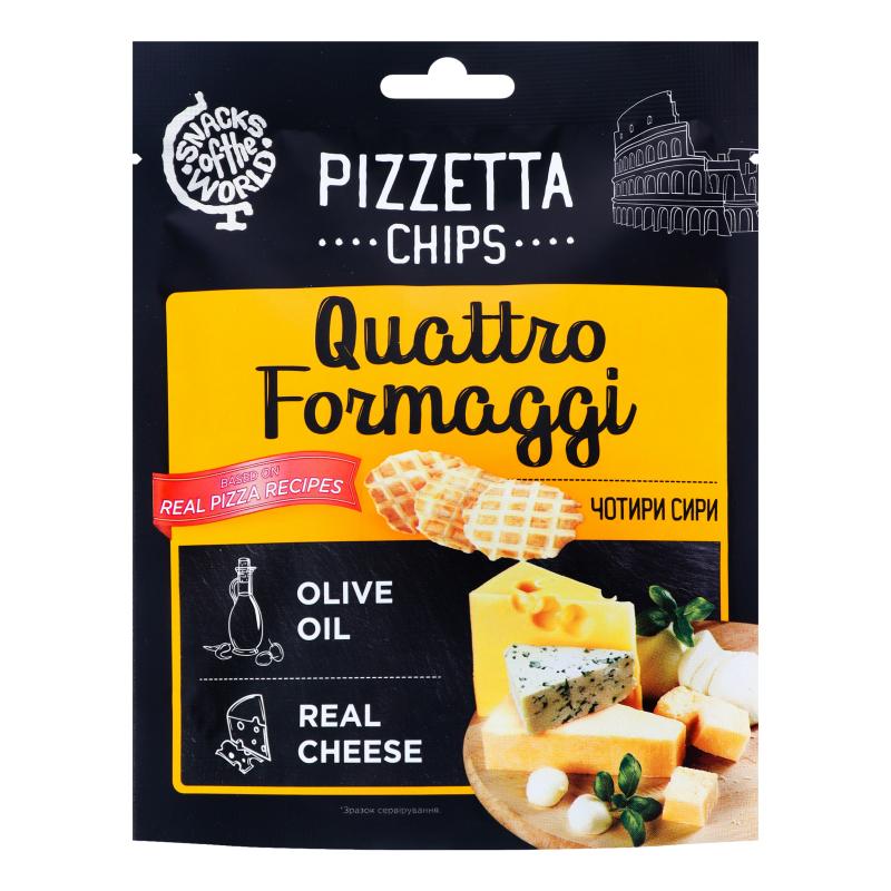 Quattro Formaggi maizes uzkodas