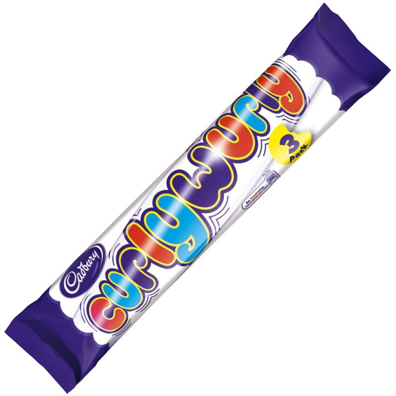 Curly Wurly šokolādes batoniņi