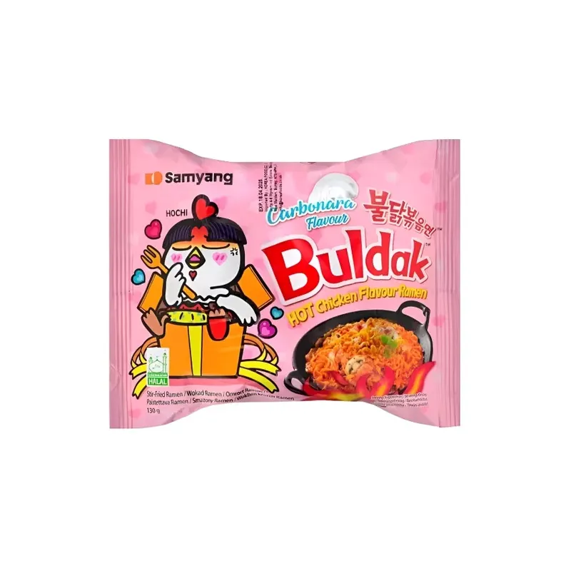 Buldak Cream Carbonara nūdeles