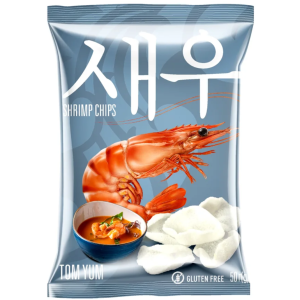 Garneļu uzkodas ar TomYum garšu