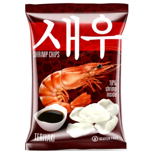 Garneļu uzkodas ar Teriyaki garšu