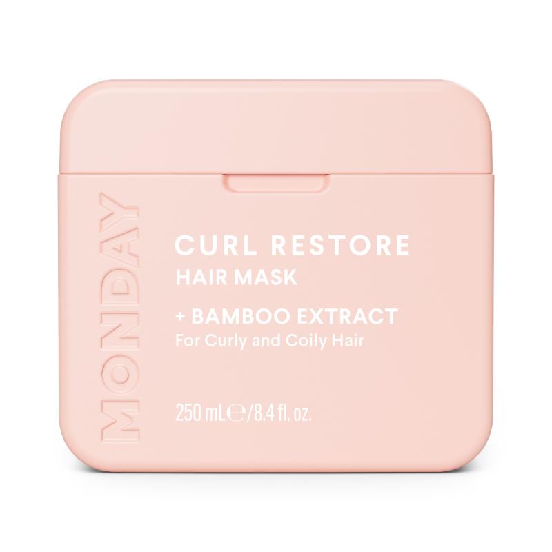 Curl Restore + Bamboo Extract matu maska cirtainiem un sprogainiem matiem