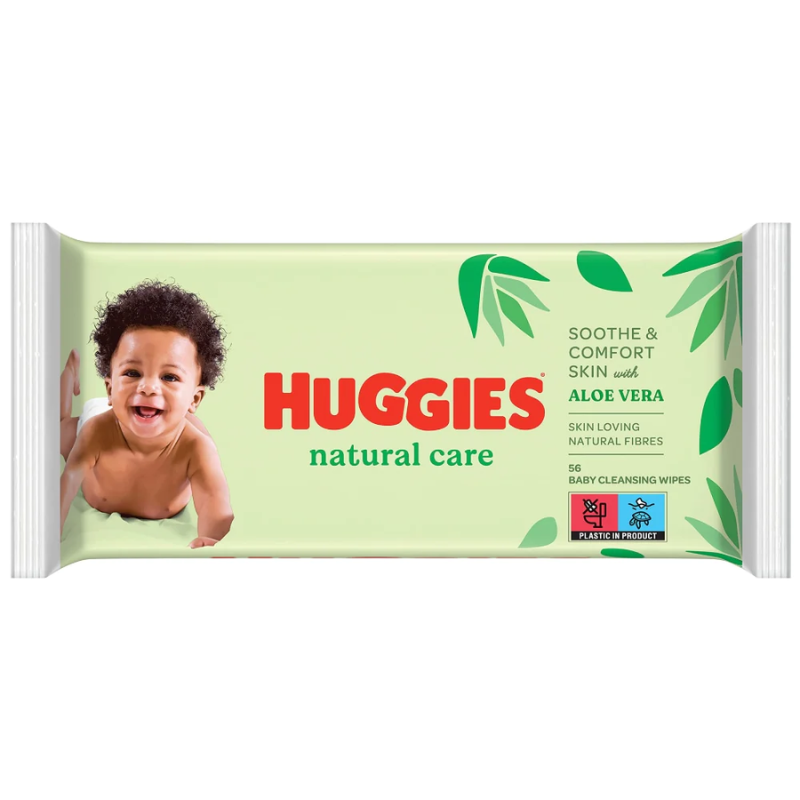 Natural Care mitrās salvetes